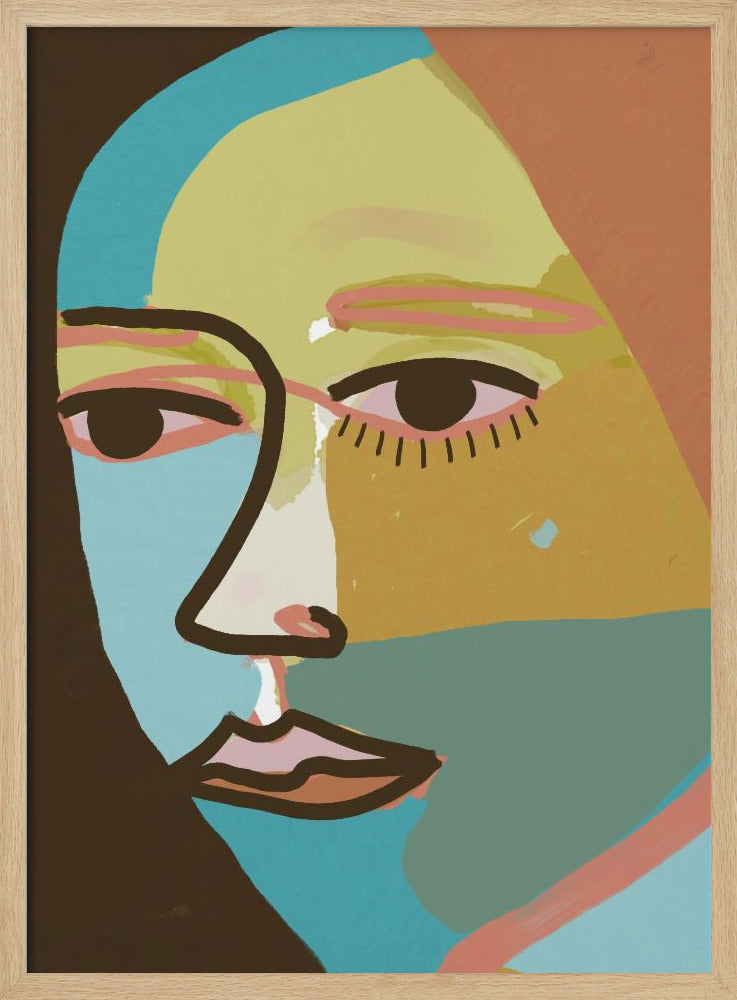 Abstract face | Poster