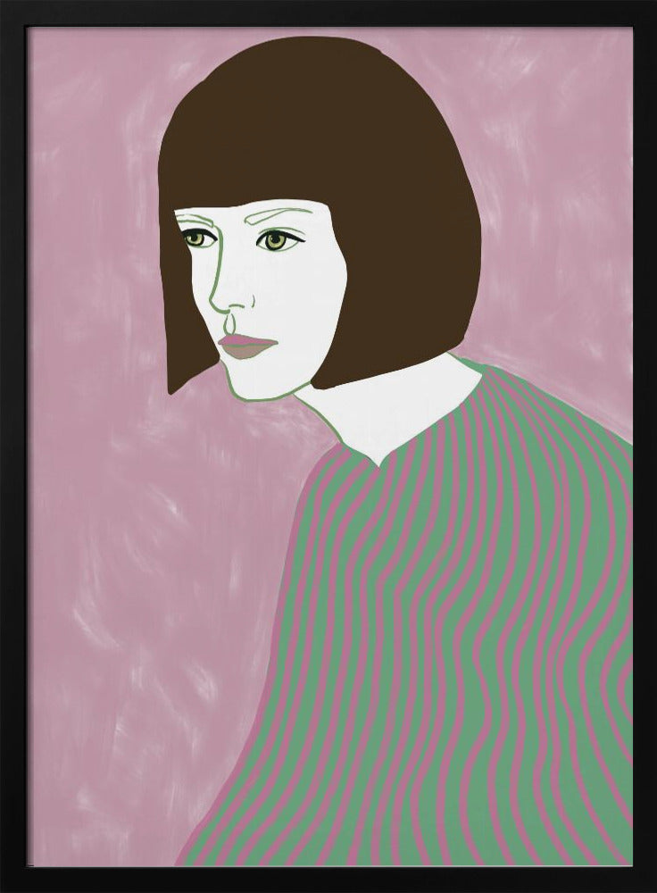 The brunette | Poster