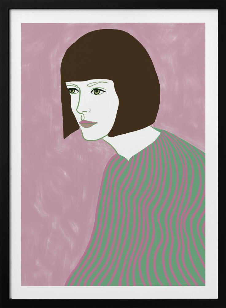 The brunette | Poster