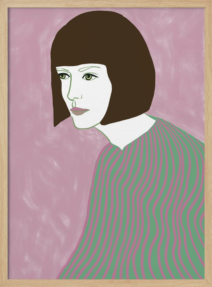 The brunette | Poster