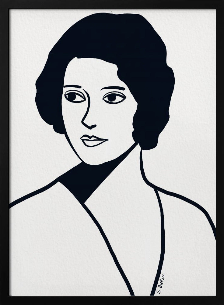 Vintage woman | Poster