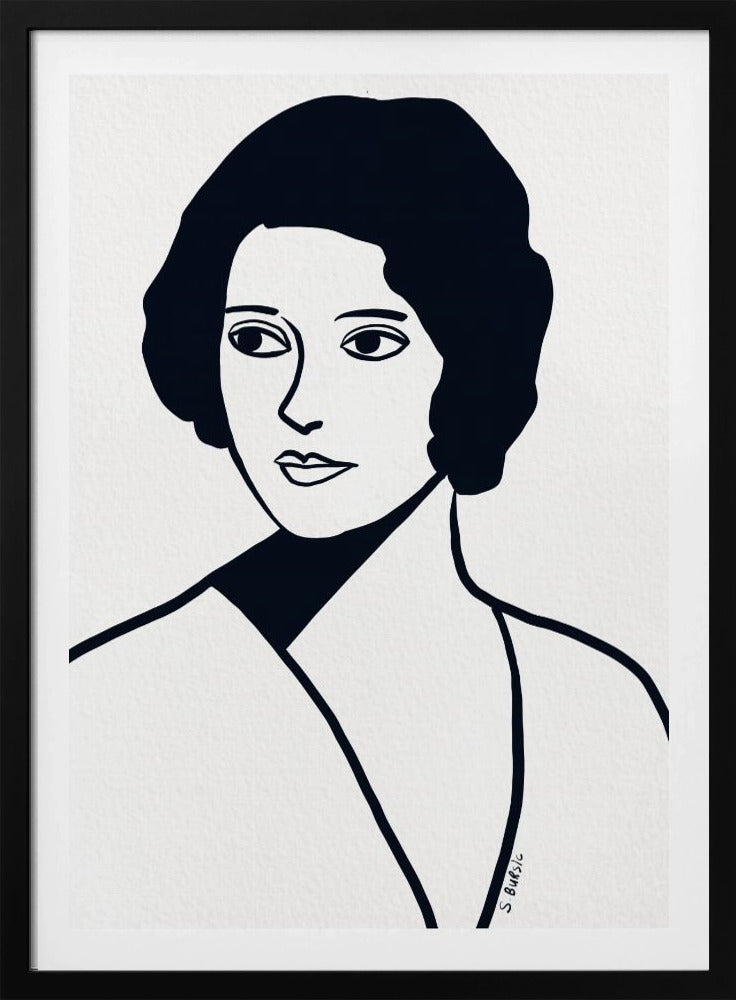 Vintage woman | Poster