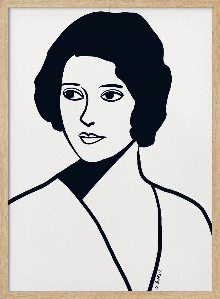 Vintage woman | Poster