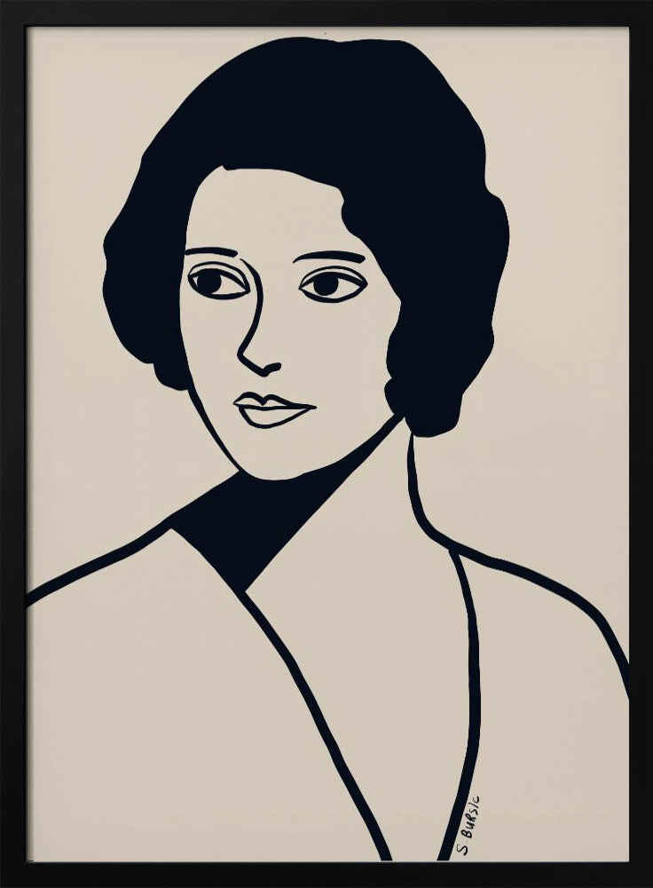 Vintage woman | Poster