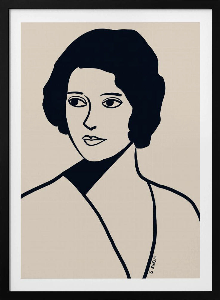 Vintage woman | Poster