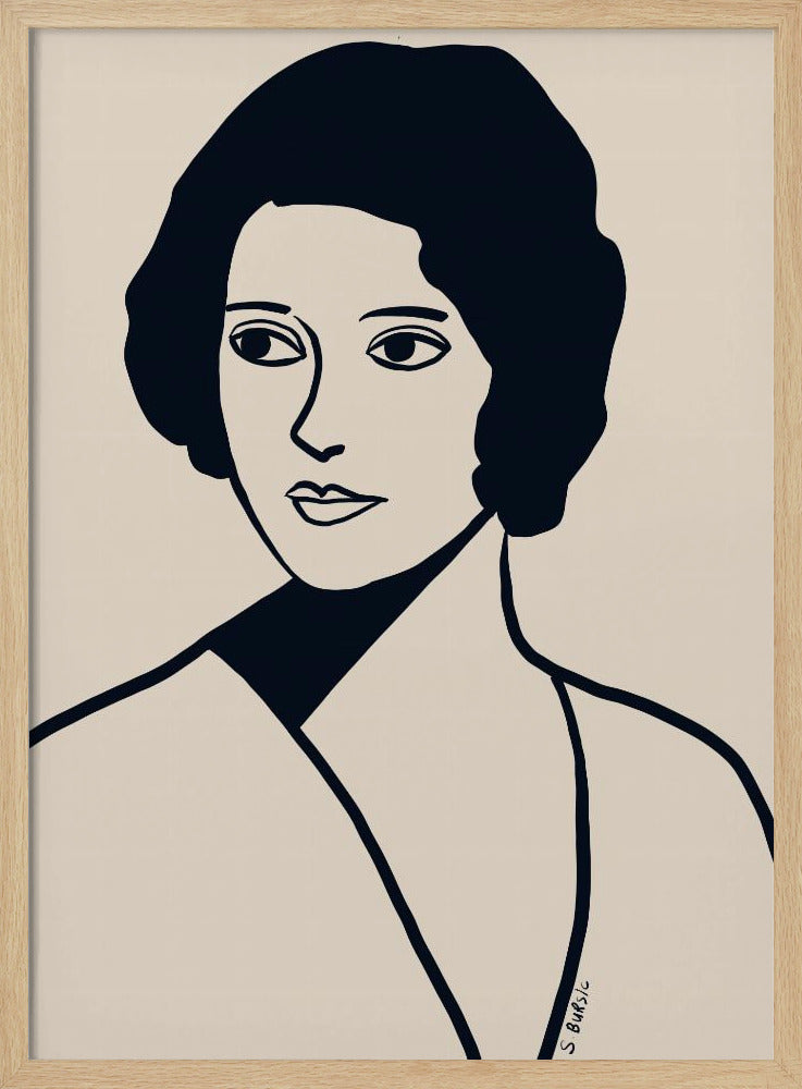 Vintage woman | Poster