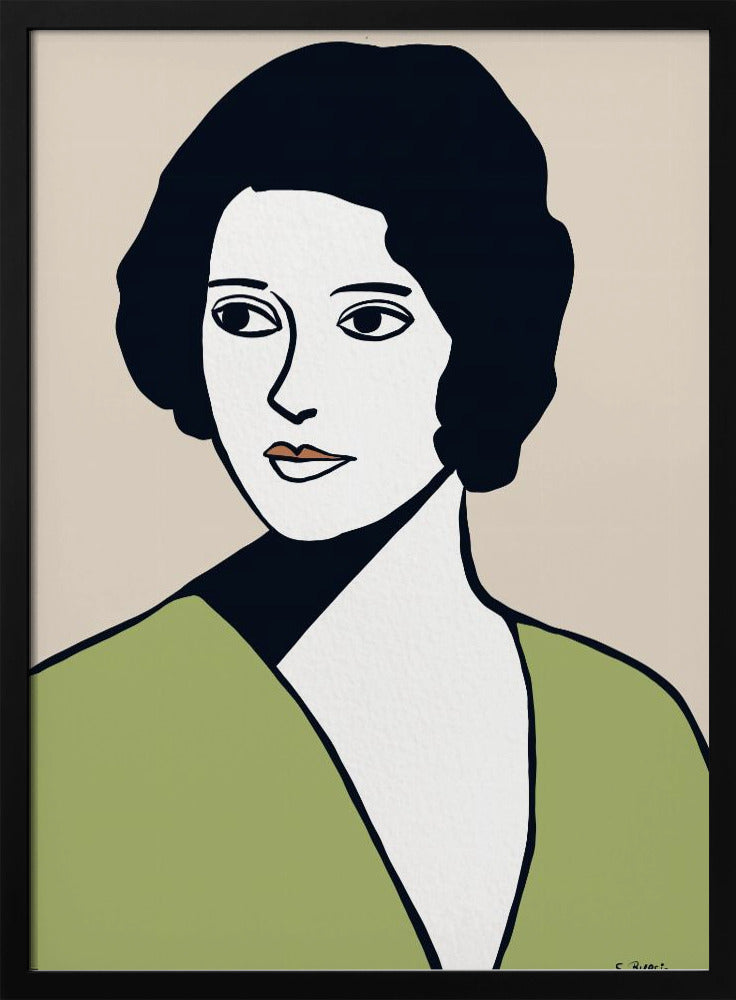 Vintage woman | Poster