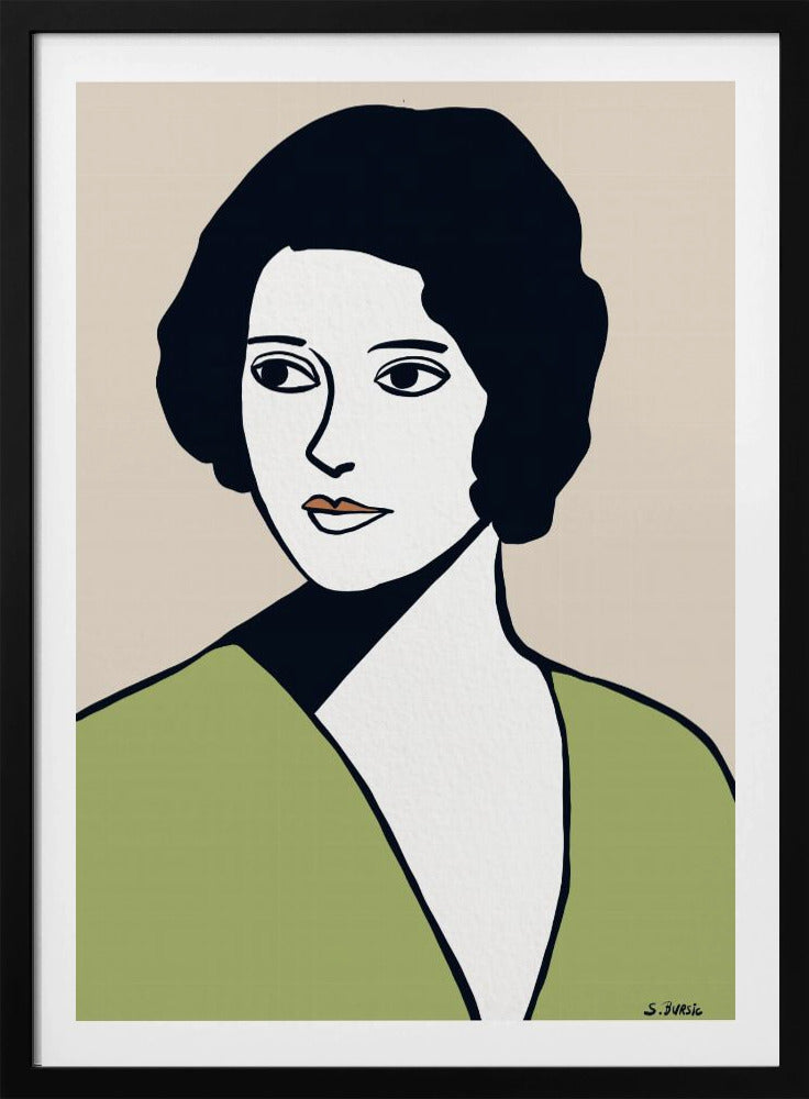 Vintage woman | Poster