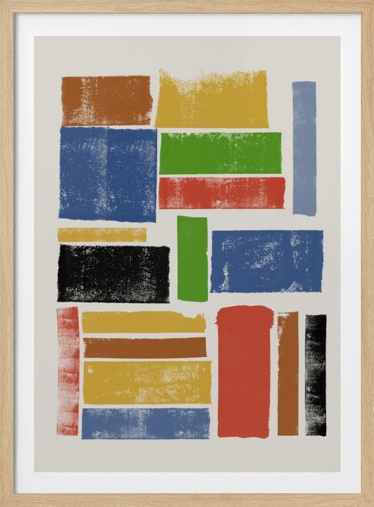 Color Block Harmony | Poster