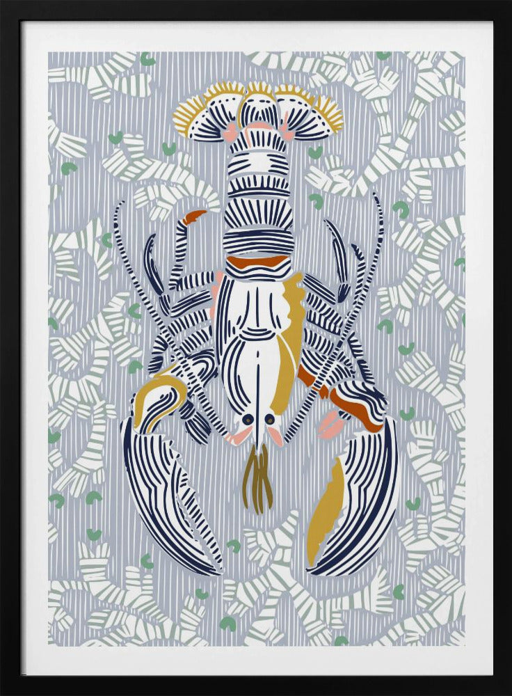 Crustacean Core grey | Poster