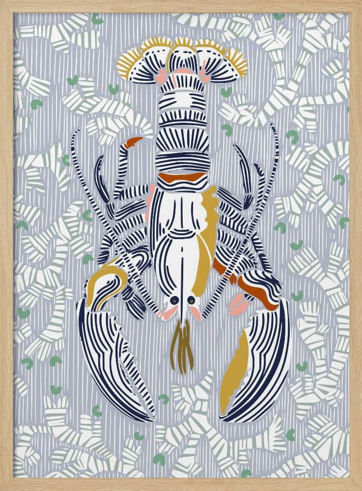 Crustacean Core grey | Poster