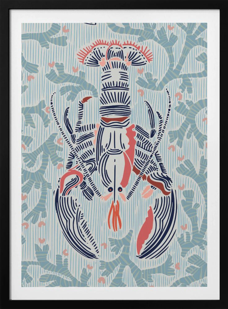 Crustacean Core mint | Poster