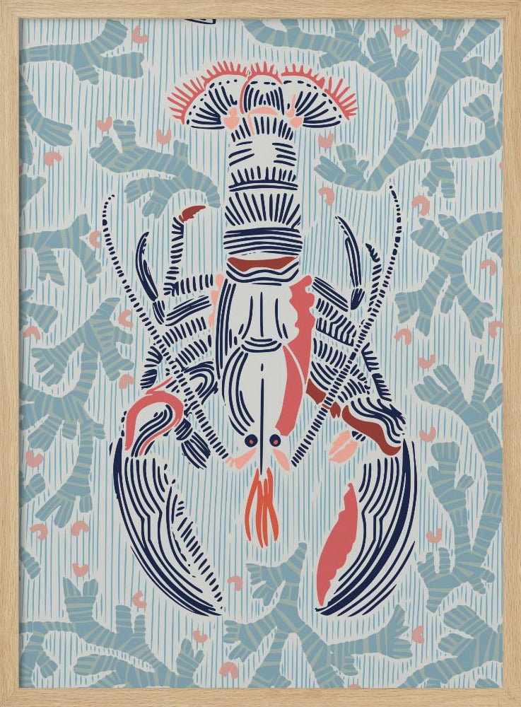 Crustacean Core mint | Poster
