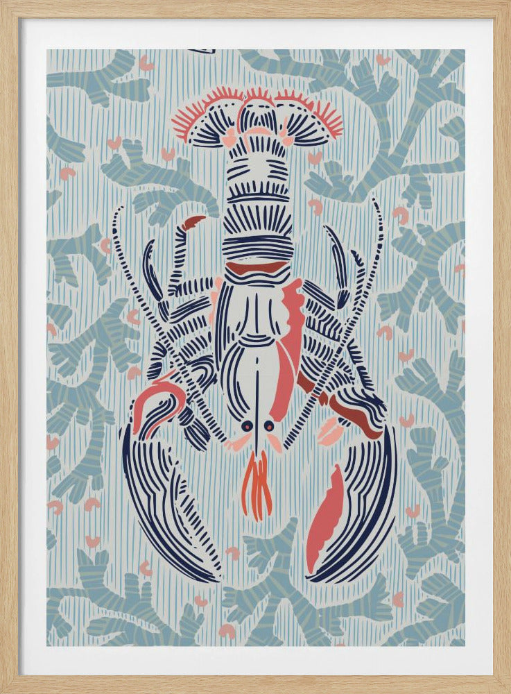 Crustacean Core mint | Poster