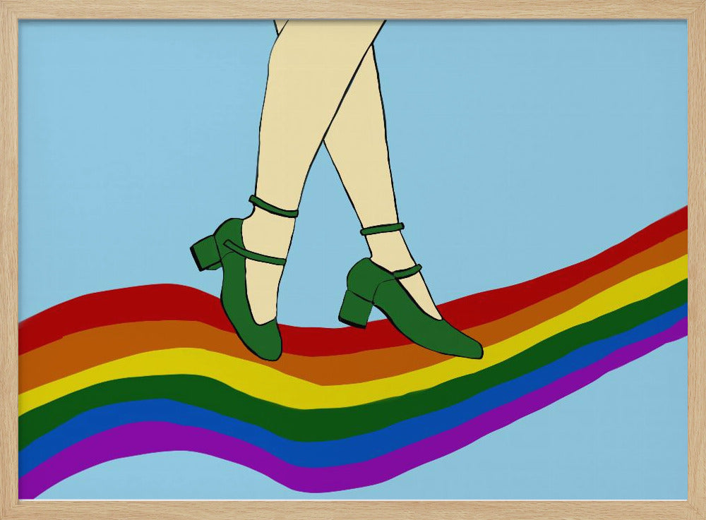 Rainbow Walk | Poster