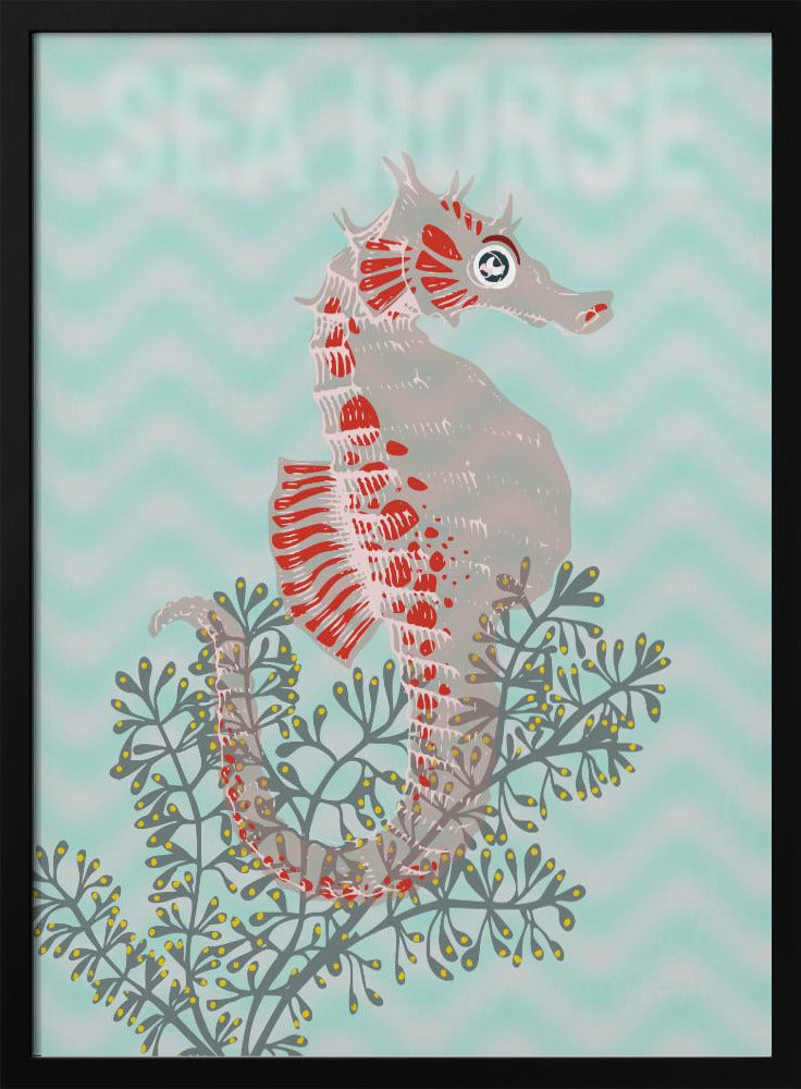 Sea life sea horse Neptune&#039;s joy | Poster