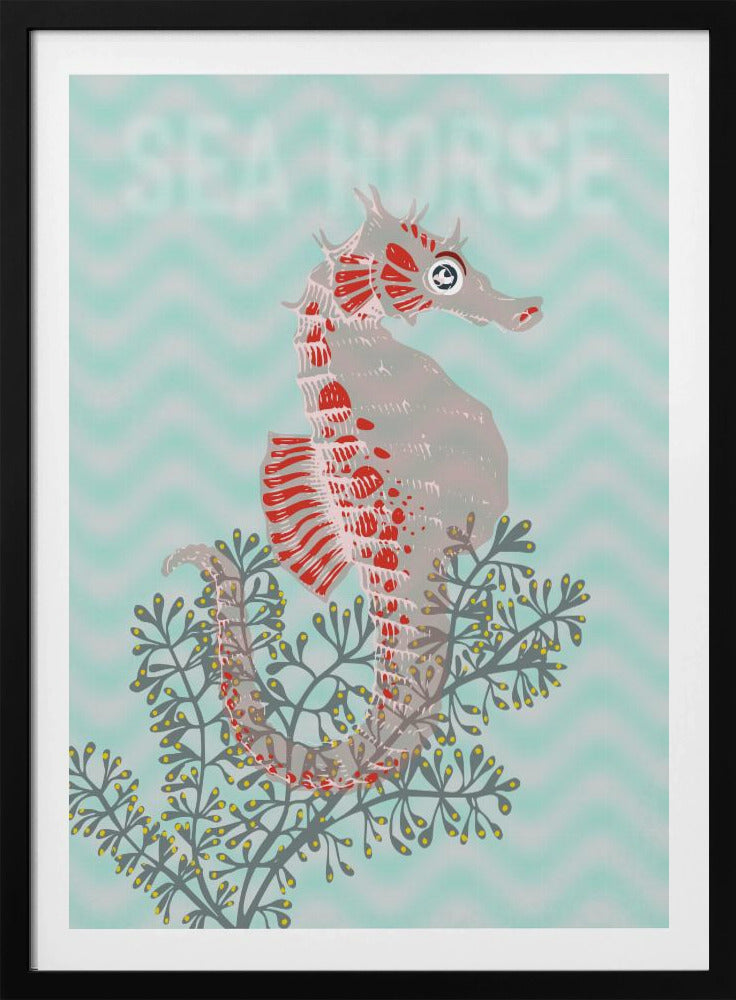 Sea life sea horse Neptune&#039;s joy | Poster