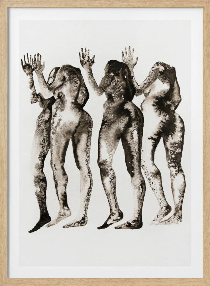 4 Figures (headless) | Poster