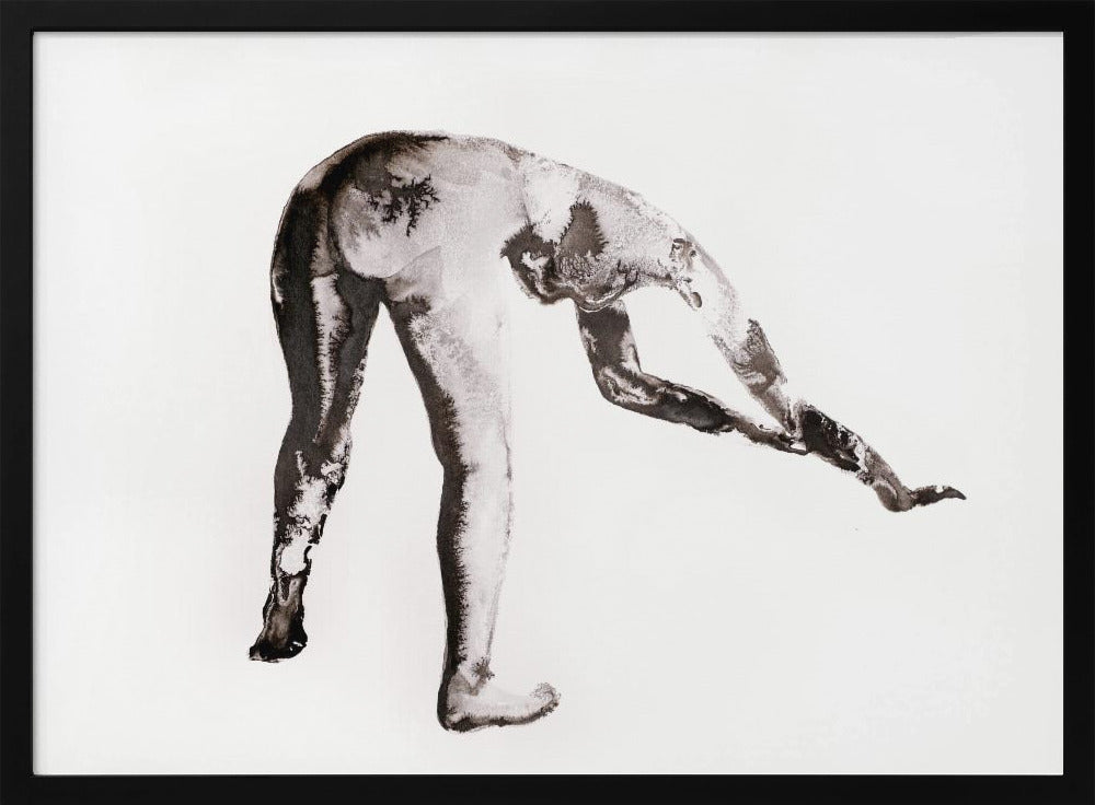 Ink Study No. 4 (gebückt) | Poster