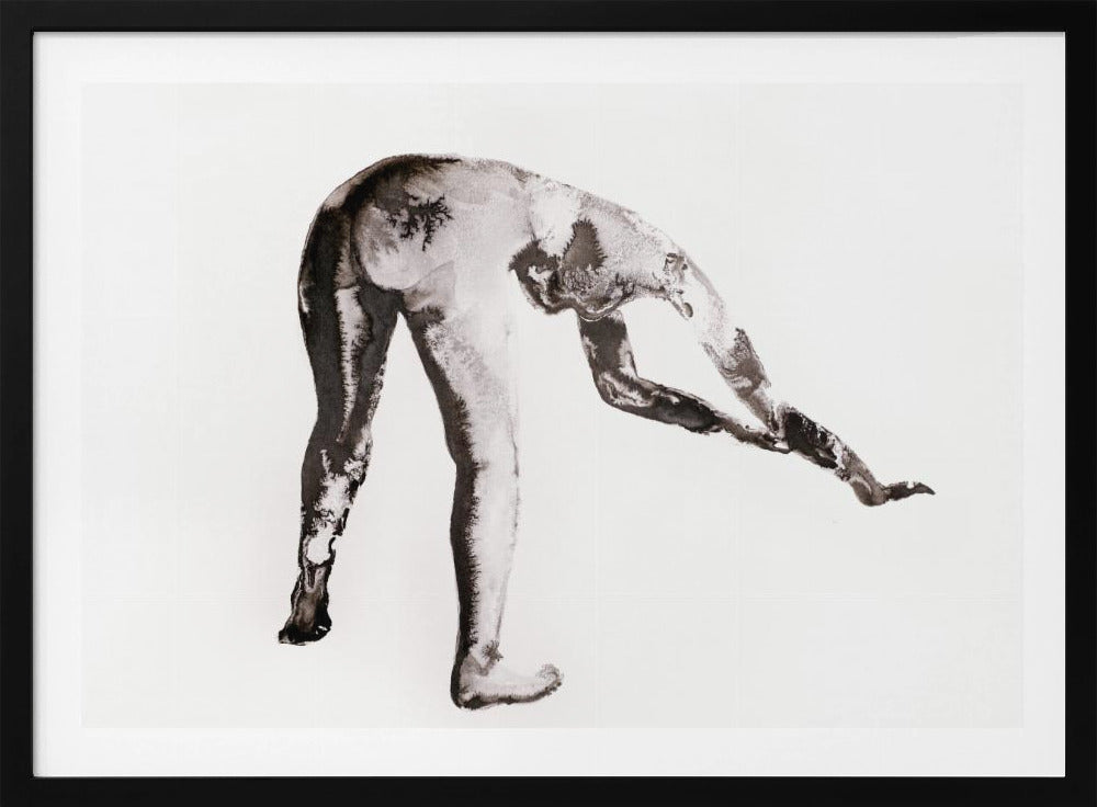 Ink Study No. 4 (gebückt) | Poster