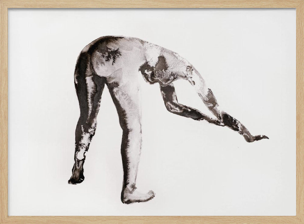 Ink Study No. 4 (gebückt) | Poster