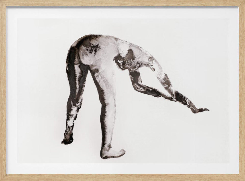 Ink Study No. 4 (gebückt) | Poster