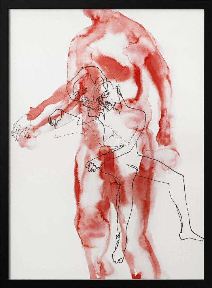 Male Figure Study (somnambulist) | Poster