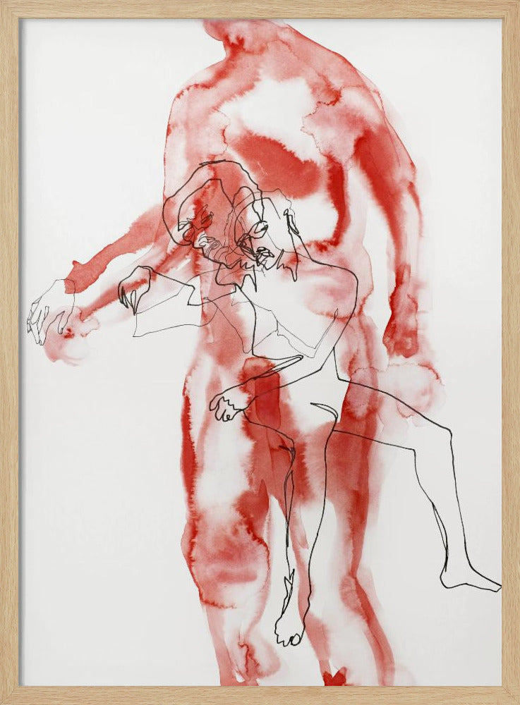 Male Figure Study (somnambulist) | Poster