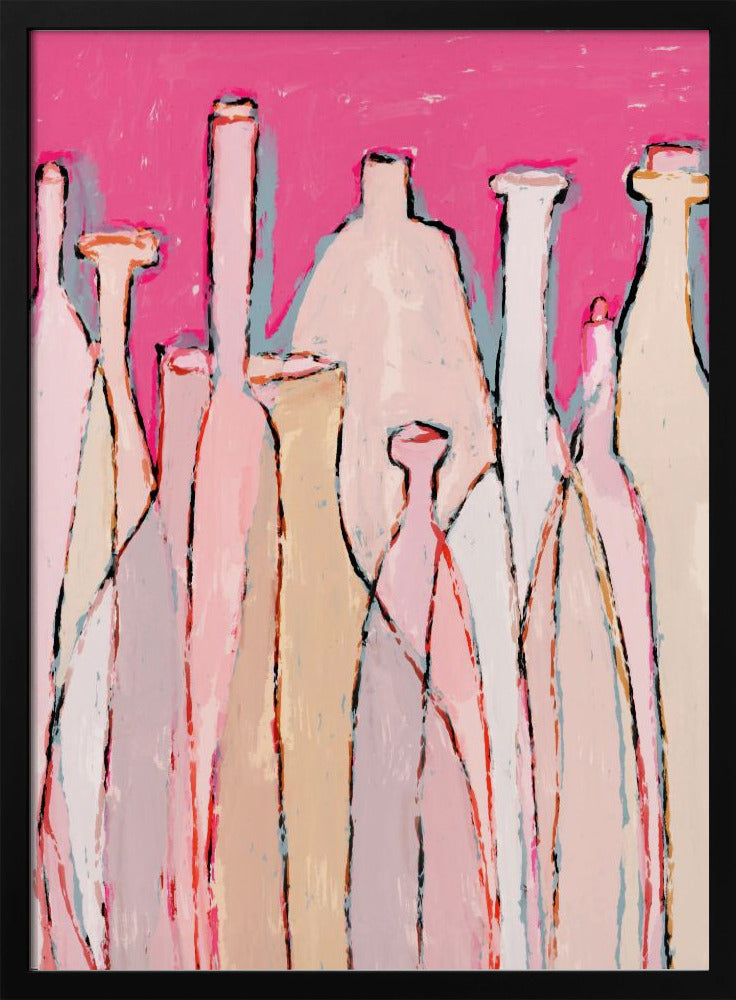 Bottle Silhouettes | Poster