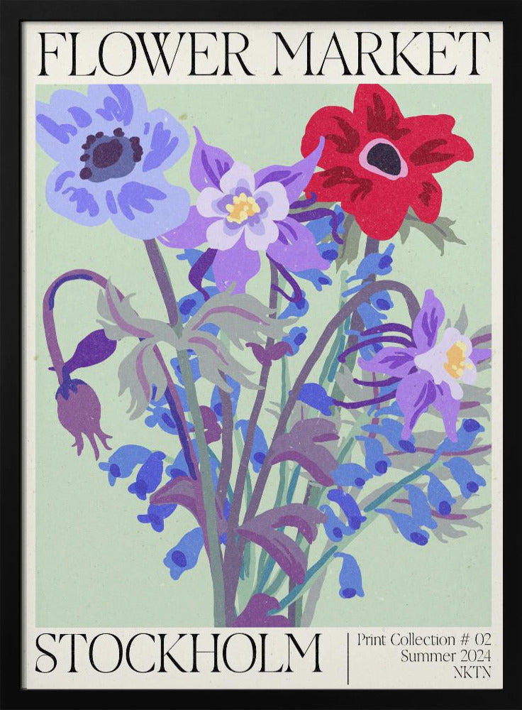 Stockholm Flower Market | Poster