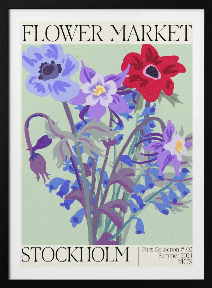 Stockholm Flower Market | Poster