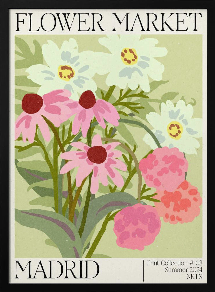 Madrid Flower Market | Poster