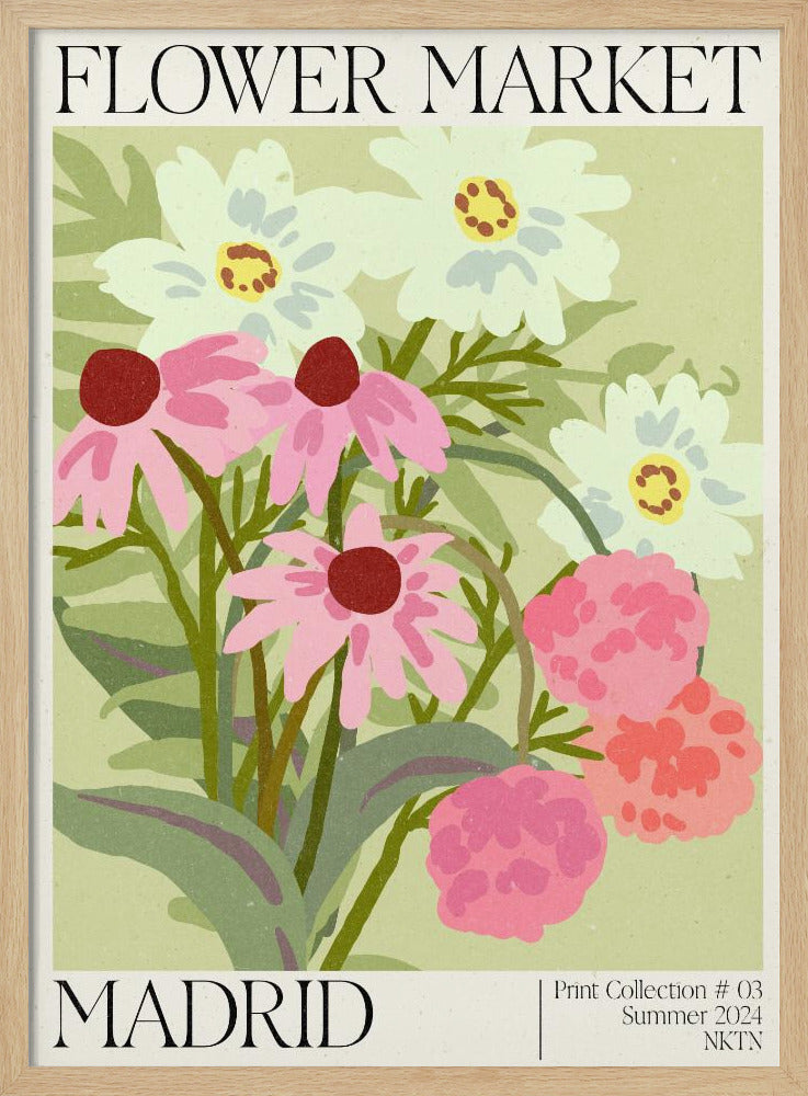 Madrid Flower Market | Poster