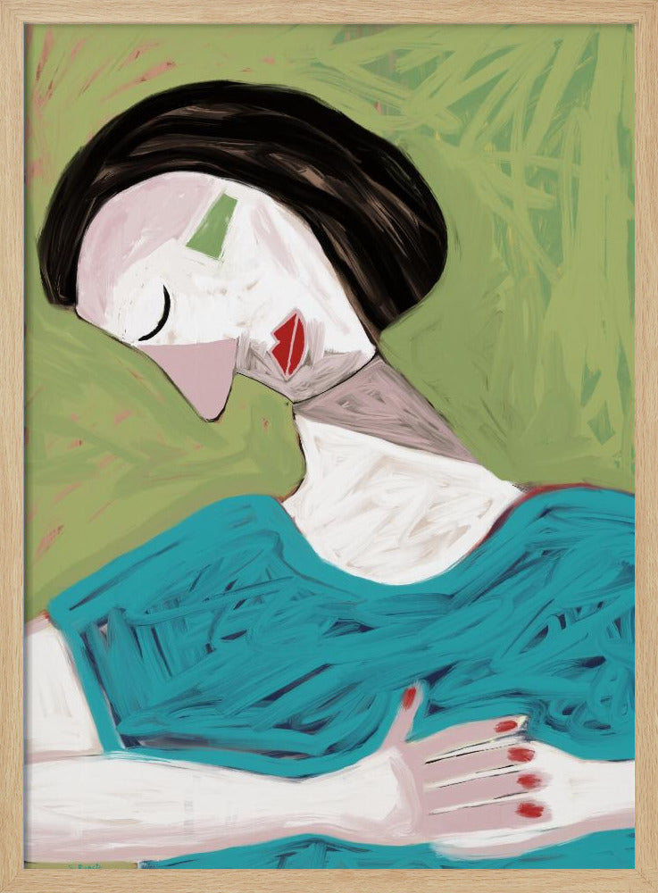 The sleeping woman | Poster