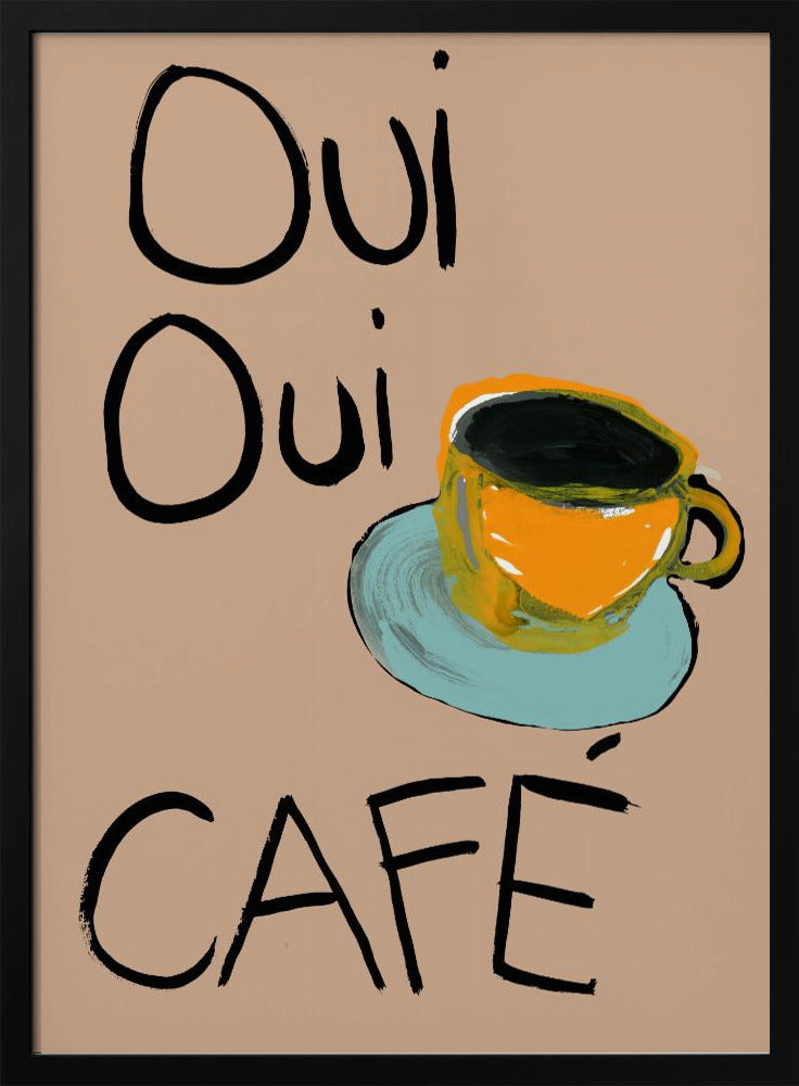 Oui Oui Café | Poster