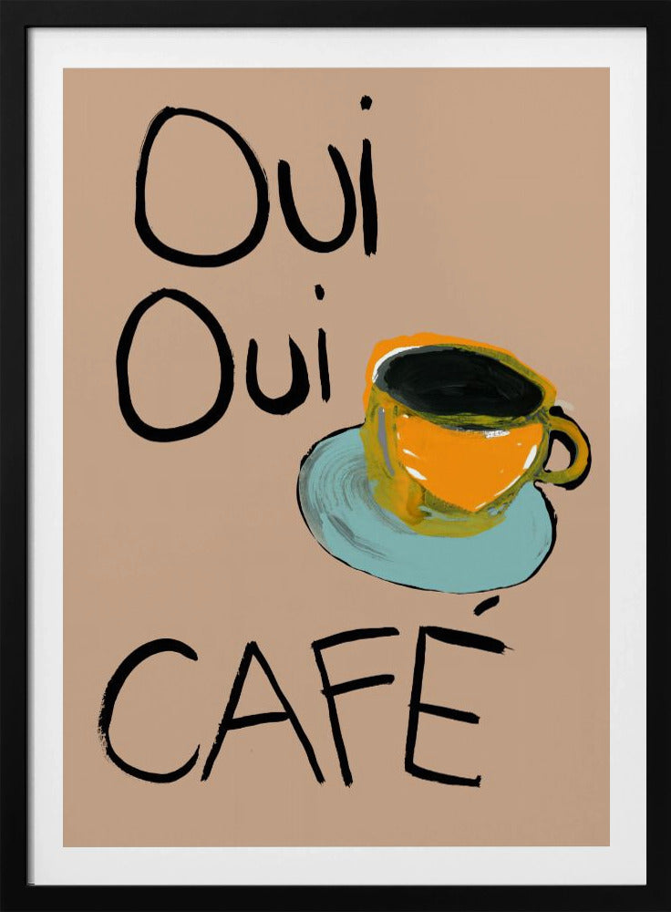 Oui Oui Café | Poster