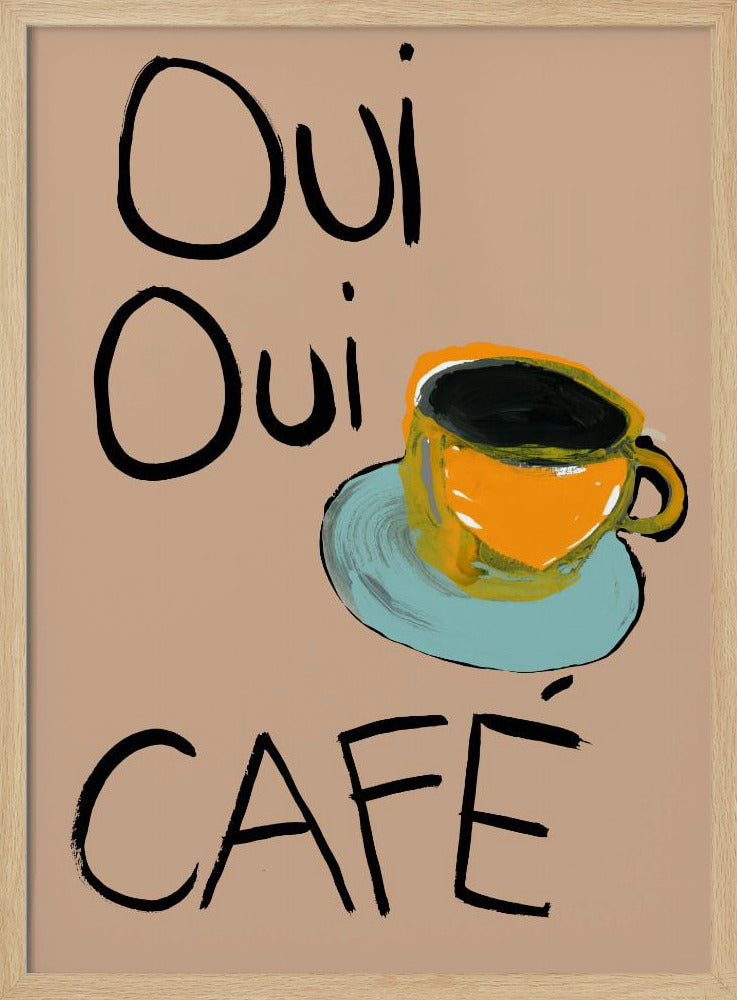 Oui Oui Café | Poster