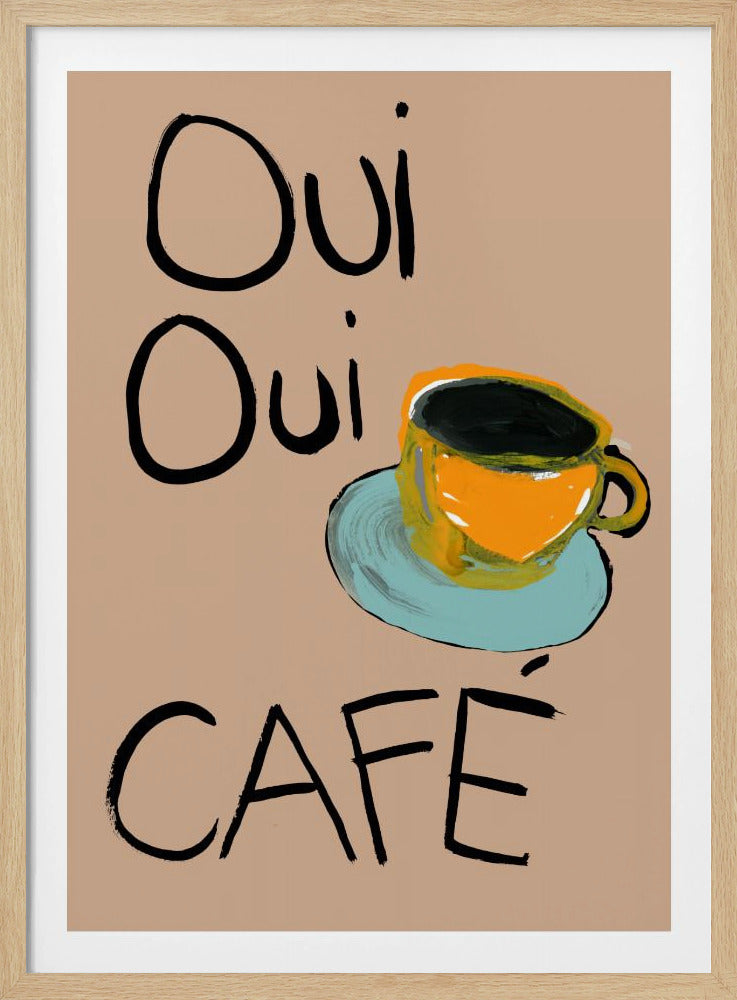 Oui Oui Café | Poster