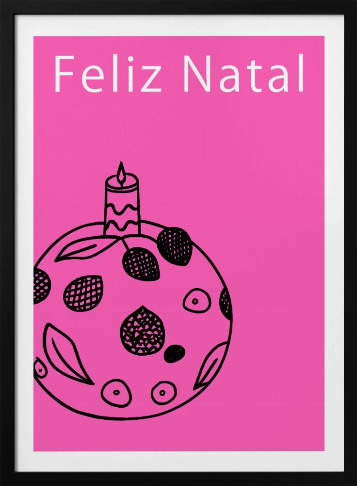 Bows and Baubles: Feliz Natal Christmas | Poster
