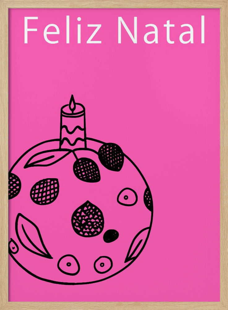 Bows and Baubles: Feliz Natal Christmas | Poster