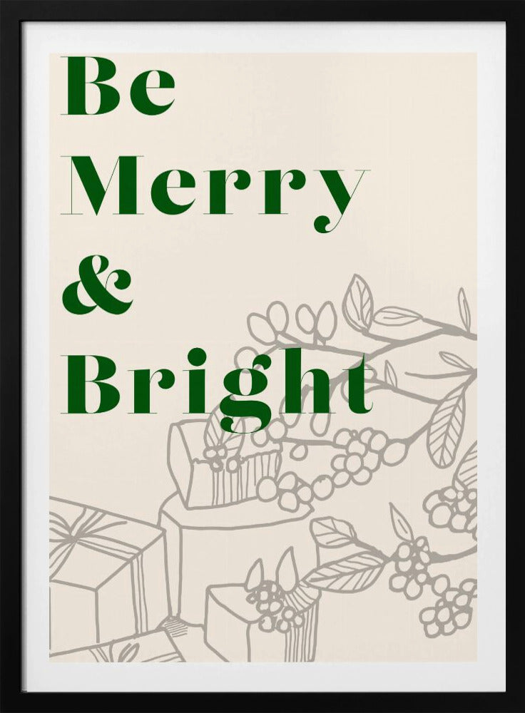 Bows and Baubles: Be Merry &amp; Bright Christmas | Poster