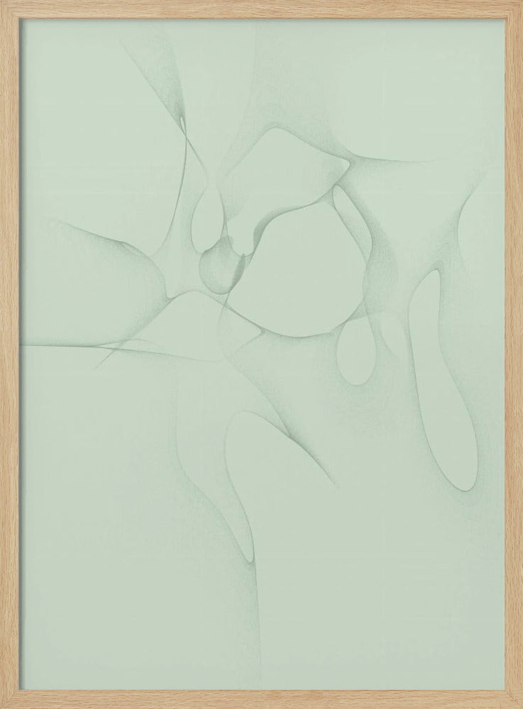 Mint Spiral 9338 | Poster