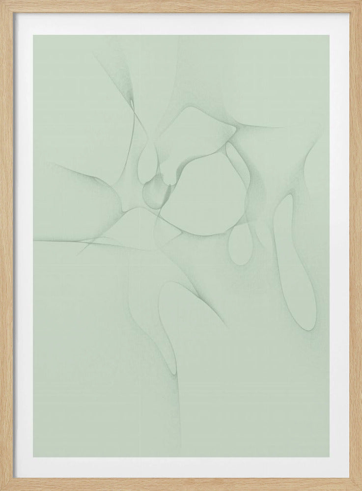 Mint Spiral 9338 | Poster