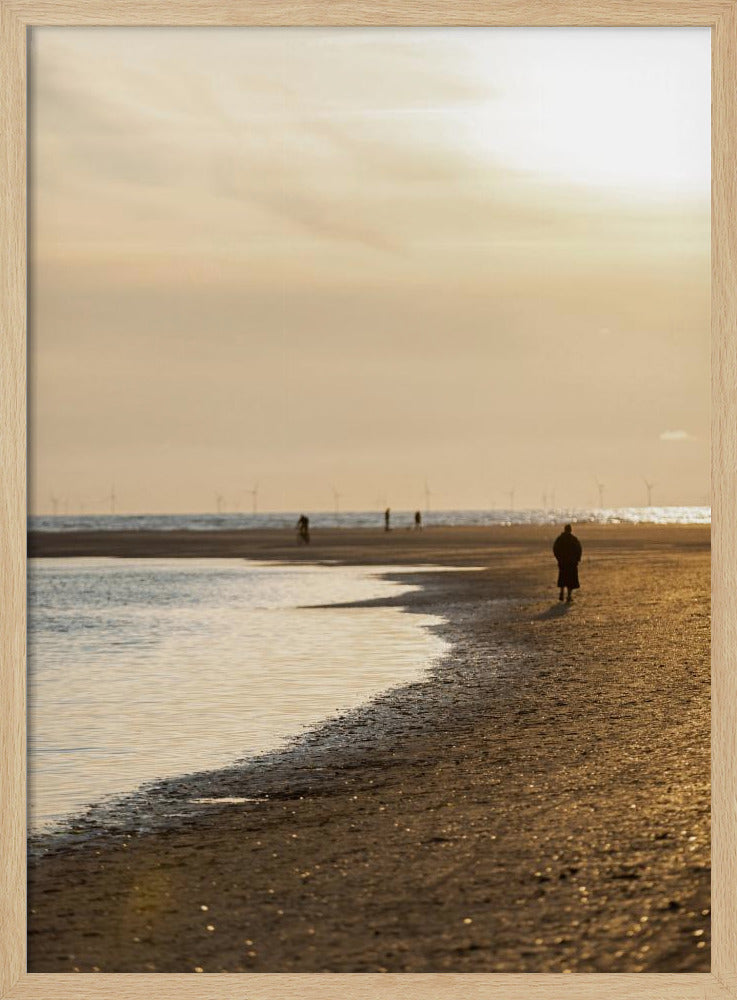 Evening At the Beach 1 | Poster