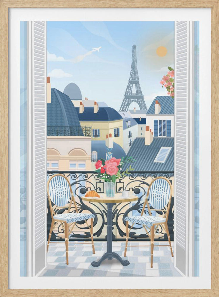 Paris Terrace | Poster
