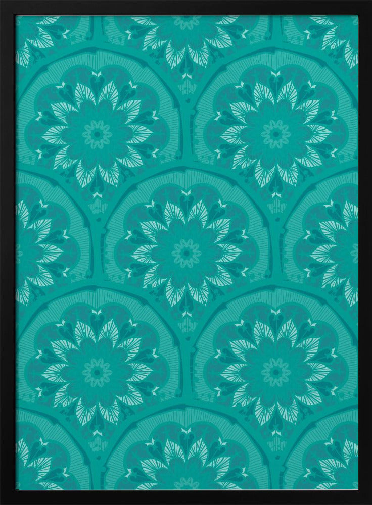 Verdant Mandala Dream | Poster