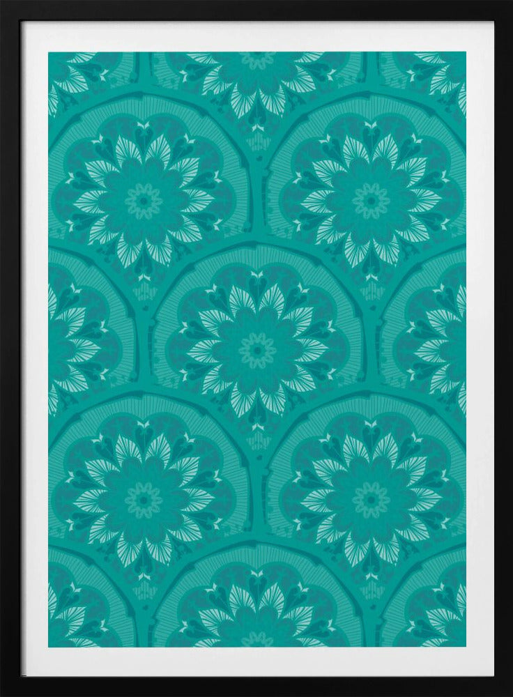 Verdant Mandala Dream | Poster