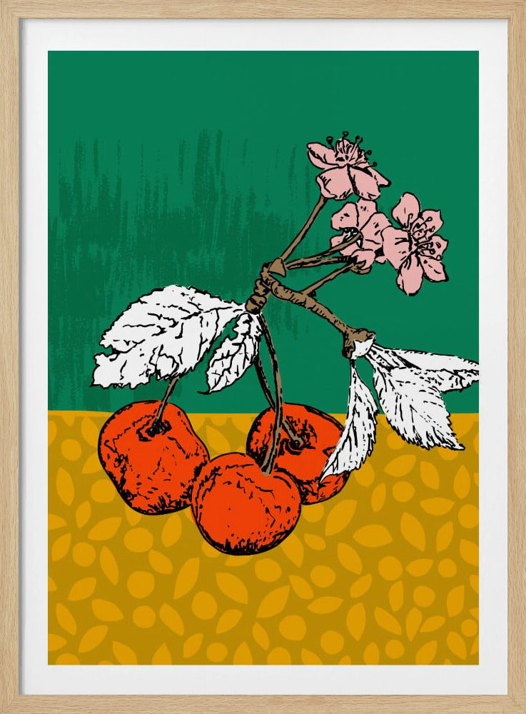 Super Fruits – Cherry for Passion and Love | Poster