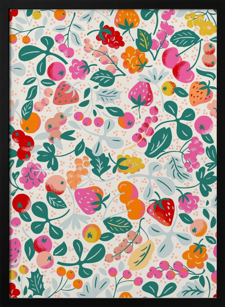 Fruity seamless pattern | Poster