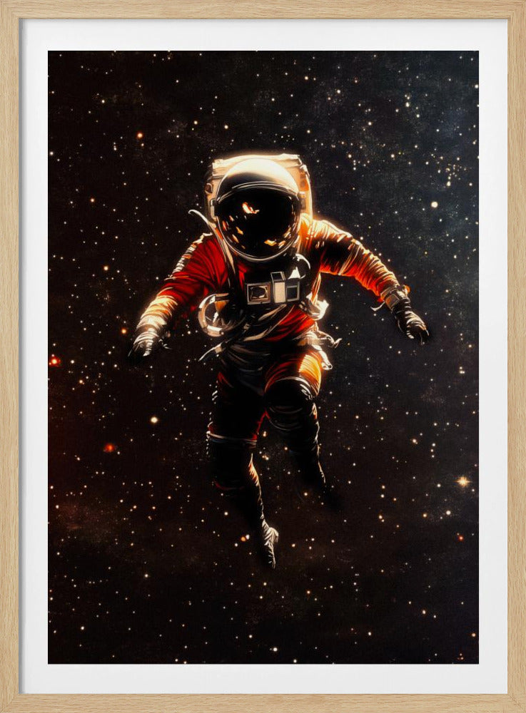 An Astronaut in Space | Poster